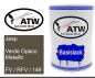 Preview: Jeep, Verde Opaco Metallic, FV / RFV / 149: 500ml Lackdose, von ATW Autoteile West.